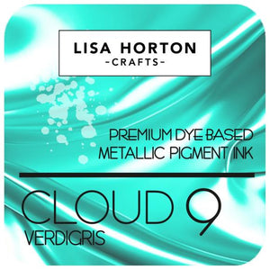 Lisa Horton Crafts Cloud 9 Metallic Pigment Ink Verdigris (LHCIP221)