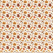 Load image into Gallery viewer, Reminisce Autumn Vibes Collection 12x12 Scrapbook Paper Hello Autumn (VIB-002)
