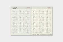 Load image into Gallery viewer, Traveler&#39;s Company Passport Size Weekly Diary 2021 Edition (14422-006)
