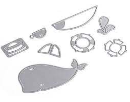 Elizabeth Craft Designs Die Set Whale (1747)