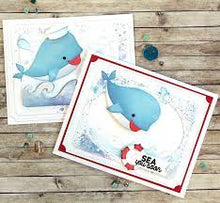 Load image into Gallery viewer, Elizabeth Craft Designs Die Set Whale (1747)
