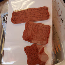Load image into Gallery viewer, Impression Obsession Limited Edition Rubber Stamps Abracadabra by Seth Apter (3281-LG)
