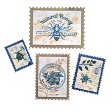 Load image into Gallery viewer, Elizabeth Craft Designs Everything&#39;s Blooming Collection Postage Stamps Die Set (2026)
