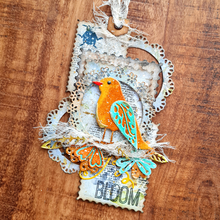 Load image into Gallery viewer, Elizabeth Craft Designs Everything&#39;s Blooming Collection Postage Stamps Die Set (2026)
