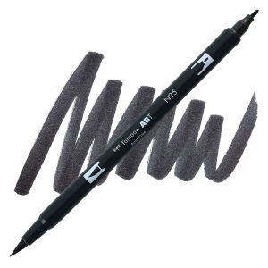 Tombow ABT Dual Brush Pens Lamp Black (ABT-N25)