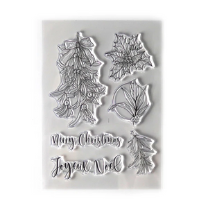 Elizabeth Craft Designs Beautiful Blooms Collection Stamp & Die Noel (1890)