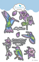 Load image into Gallery viewer, Elizabeth Craft Designs Beautiful Blooms Collection Stamp &amp; Die Mindfulness (1891)
