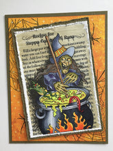 Load image into Gallery viewer, Stampendous! Fran&#39;s Cling Rubber Stamps Frog Stew (CRP304)
