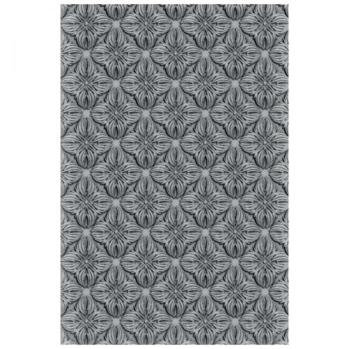 Sizzix 3-D Textured Impressions Embossing Folder Floral Pillows (665110)