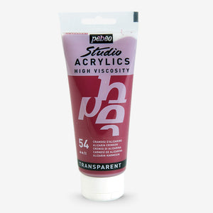 Pebeo Studio Acrylics- Alizarin Crimson 54 (pebeo54)
