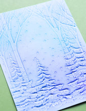 Load image into Gallery viewer, Memory Box 3D Embossing Folder Snowy Forest (EF1010)
