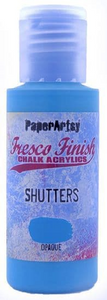 PaperArtsy Fresco Finish Chalk Acrylics Shutters Opaque (FF207)