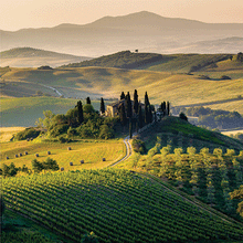 Load image into Gallery viewer, Reminisce Scrapbook Paper - 12&quot; x 12&quot; - Italy - Tuscany (IT-001)

