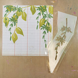 PaperArtsy Stencil Vines designed by Jo Firth-Young (PS232)