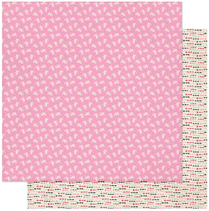 Authentique Love Notes Collection 12x12 Scrapbook Paper Love Notes Three (LVN003)