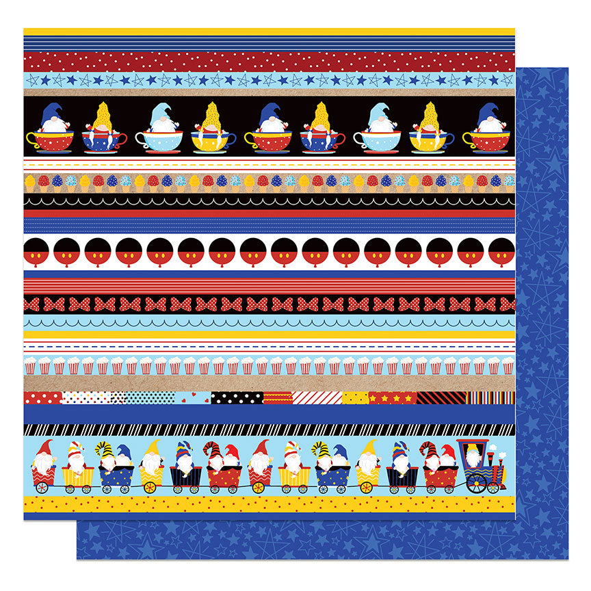Photoplay Paper Tulla & Norbert's Magical Vacation Collection 12x12 Scrapbook Paper Magical Moments (MAG3294)