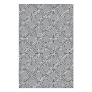 Spellbinders Paper Arts Embossing Folder Geo Screen (SES-030)