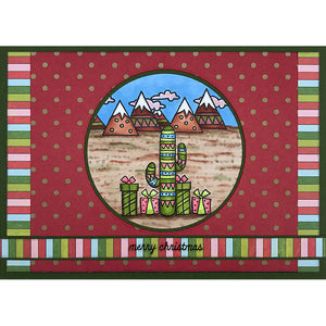Stampendous Fran's Perfectly Clear Stamps Llama Sweaters (SSC1325)
