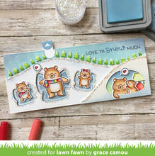 Load image into Gallery viewer, Lawn Fawn Custom Craft Dies - Waving Pull Tab Starter Set (LF2413)
