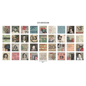 Tim Holtz idea-ology Collage Tiles (TH94217)